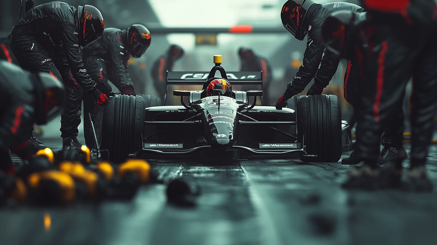 Formula 1 lineup in Monaco in 2008 Grand Prix