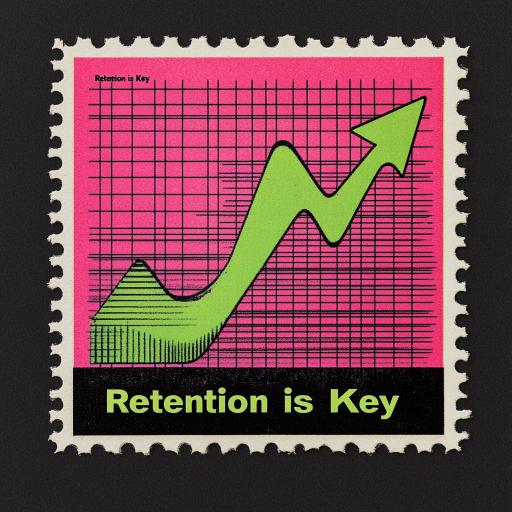 Cub think tank Postage stamp sshowing Retention Curve