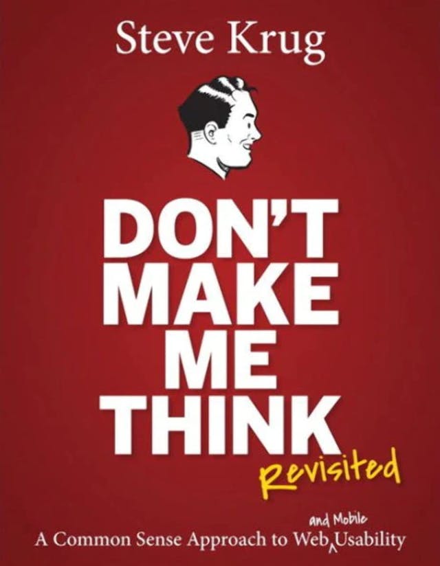 Cover of Don’t Make Me Think