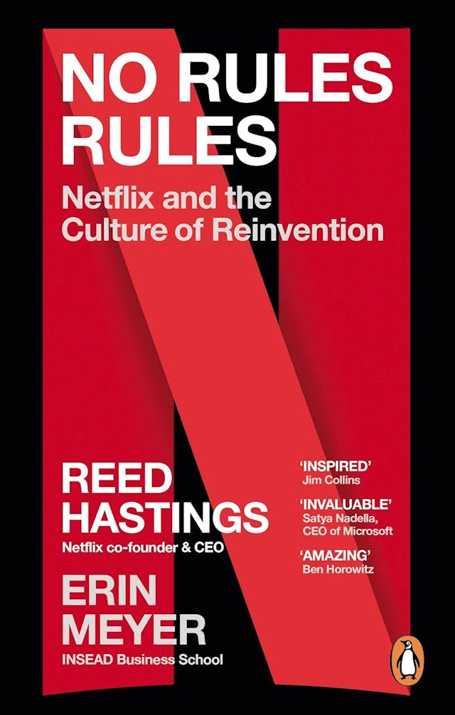 Cover of No Rules Rules: Netflix and the Culture of Reinvention