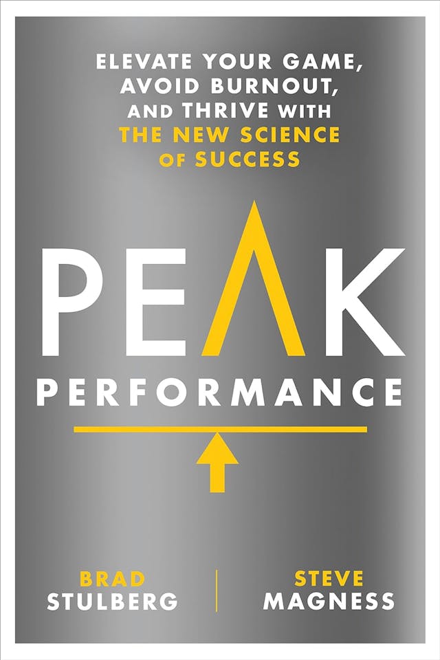 Cover of Peak Performance