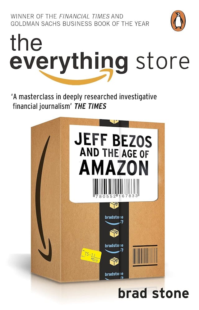 Cover of The Everything Store: Jeff Bezos and the Age of Amazon