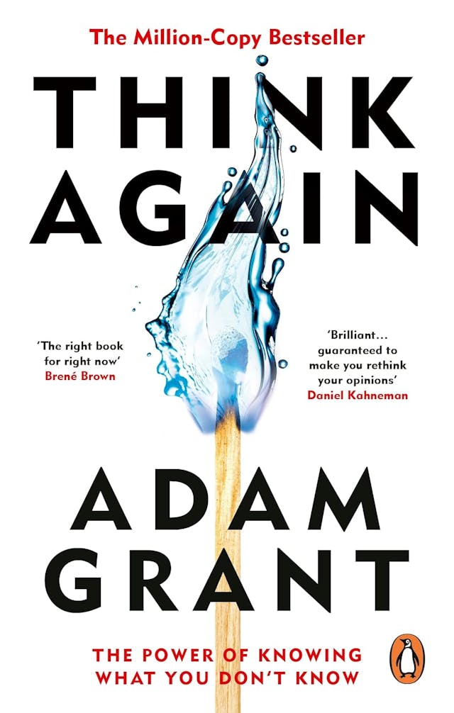 Cover of Think Again: The Power of Knowing What You Don’t Know